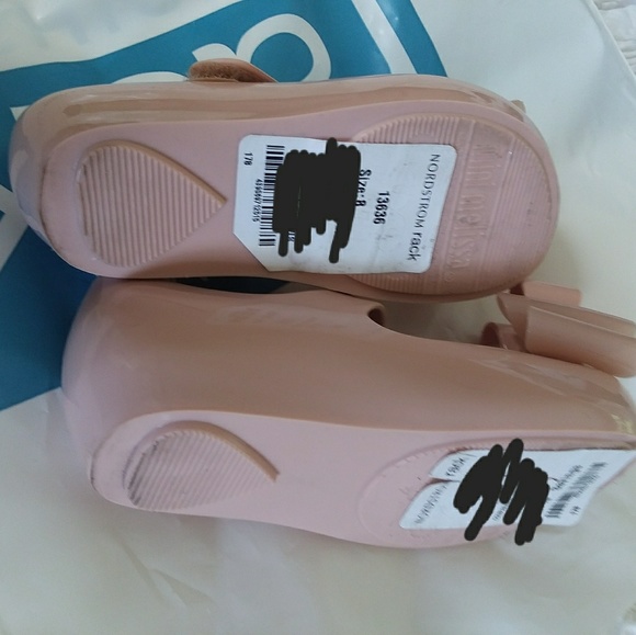 🚫🚫SOLD🚫🚫Mini Melissa pink shoes size 8 - Picture 6 of 6